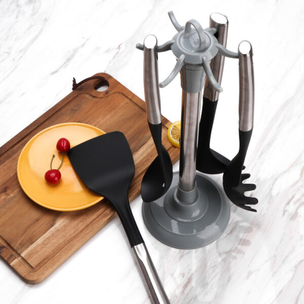 TW-NK00300 9 pieces utensil Set Stainless steel handle Nylon kitchen tools cooking - Image 2