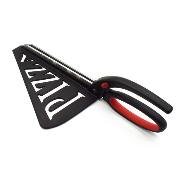 TW-SC00600 Pizza Scissors Easy Cutter with Spatula Scoop